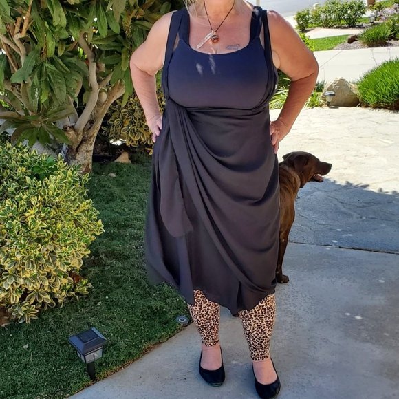 Handwoven Handmade Black 100% Silk Wrap Skirt fits 0-14, XS-XL, NWT, 48"waist - Picture 7 of 7